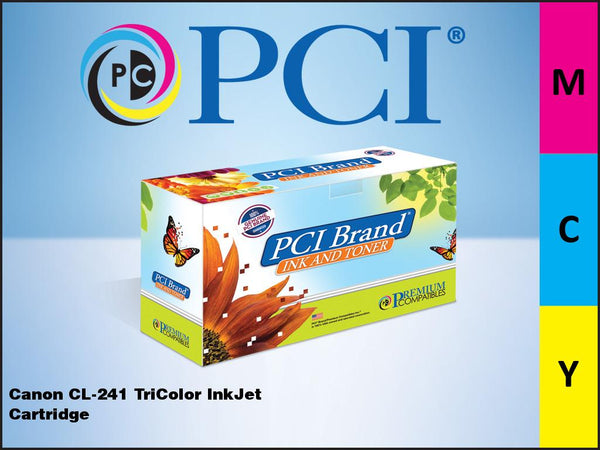 PCI Brand Canon CL-241 Color Inkjet Cartridge 180 Page Yield
