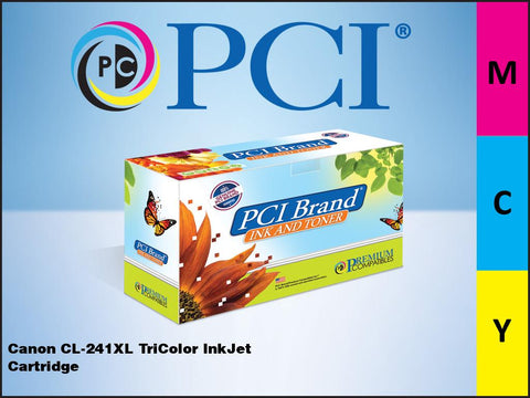 PCI Brand Canon CL-241XL Color Inkjet Cartridge 400 Page Yield