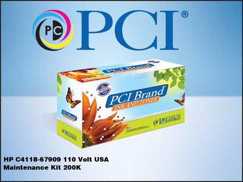 PCI Brand HP C4118-67909 27A Maintenance Kit Maintenance Kit or Fuser Unit 200K Yield