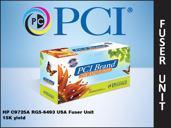 PCI Brand HP C9725A Black Fuser Kit 150K Yield