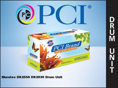 PCI Brand Muratec DK2550 DK-2550 Black Drum Unit 20K Yield
