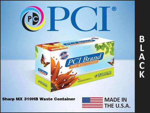 PCI Brand Sharp MX-310HB Black Waste Container