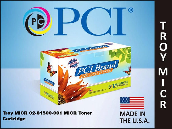 PCI Brand Troy 02-81500-001 Scan Capable MICR Toner Cartridge 2.3K Yield