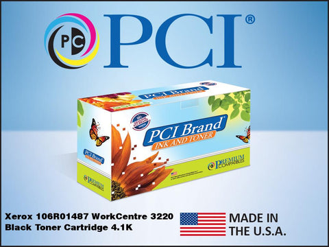 PCI Brand Xerox 106R01503 Cyan Toner Cartridge 8K Yield
