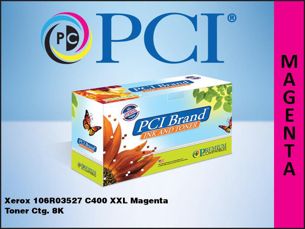 PCI Brand Xerox 106R03580 Black Toner Cartridge 5.9K Yield