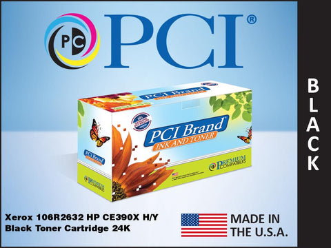 PCI Brand Xerox 106R2634 Brother TN-450 Black Toner Cartridge 2.6K Yield