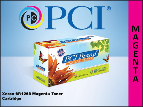 PCI Brand Xerox 6R1269 Cyan Toner Cartridge 8K Yield