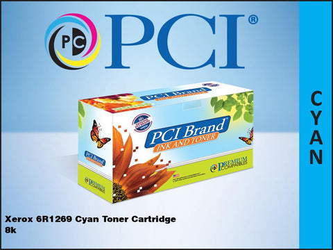 PCI Brand Xerox 6R1275 Black Toner Cartridge 20K Yield