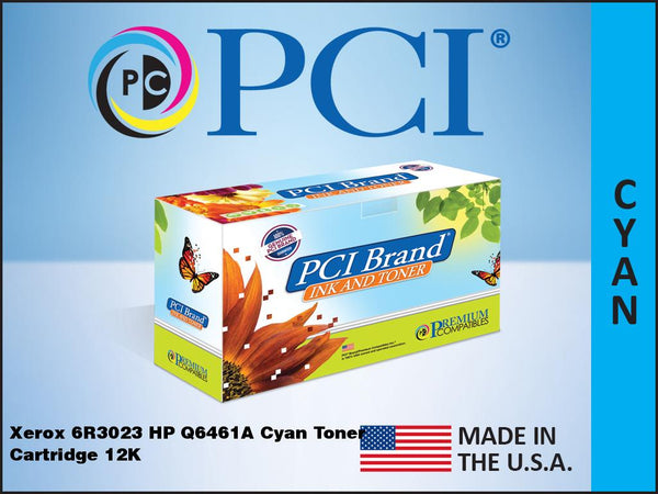 PCI Brand Xerox 6R3024 HP Q6463A 644A Magenta Toner Cartridge 12K Yield