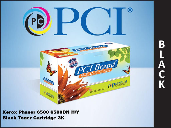 PCI Brand Xerox 106R01627 Cyan Toner Cartridge 1000 Page Yield