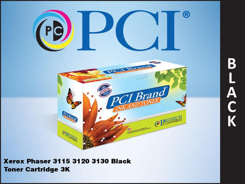 PCI Brand Xerox 109R00746 Black Toner Cartridge 5K Yield